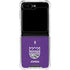 NBA Sacramento Kings Distressed Galaxy Z Flip6 Clear Case